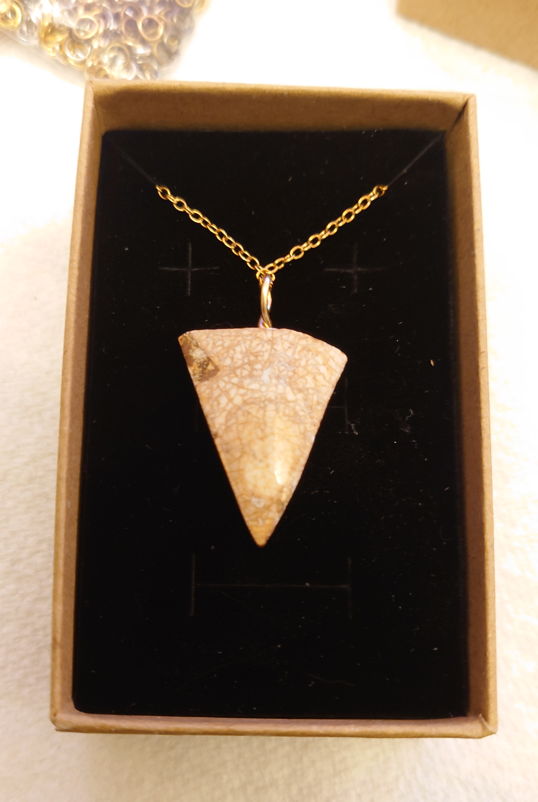 Ceramic fragment necklace photo